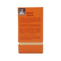 Maison Alhambra Coral Blush by Maison Alhambra 80ml EDP — Orange box with text details in English and Arabic, showing ingredients and warnings. | Maison Alhambra Coral Blush by Maison Alhambra 80ml EDP — Kotak oren dengan butiran teks dalam Bahasa Inggeris dan Arab, menunjukkan bahan-bahan dan amaran.
