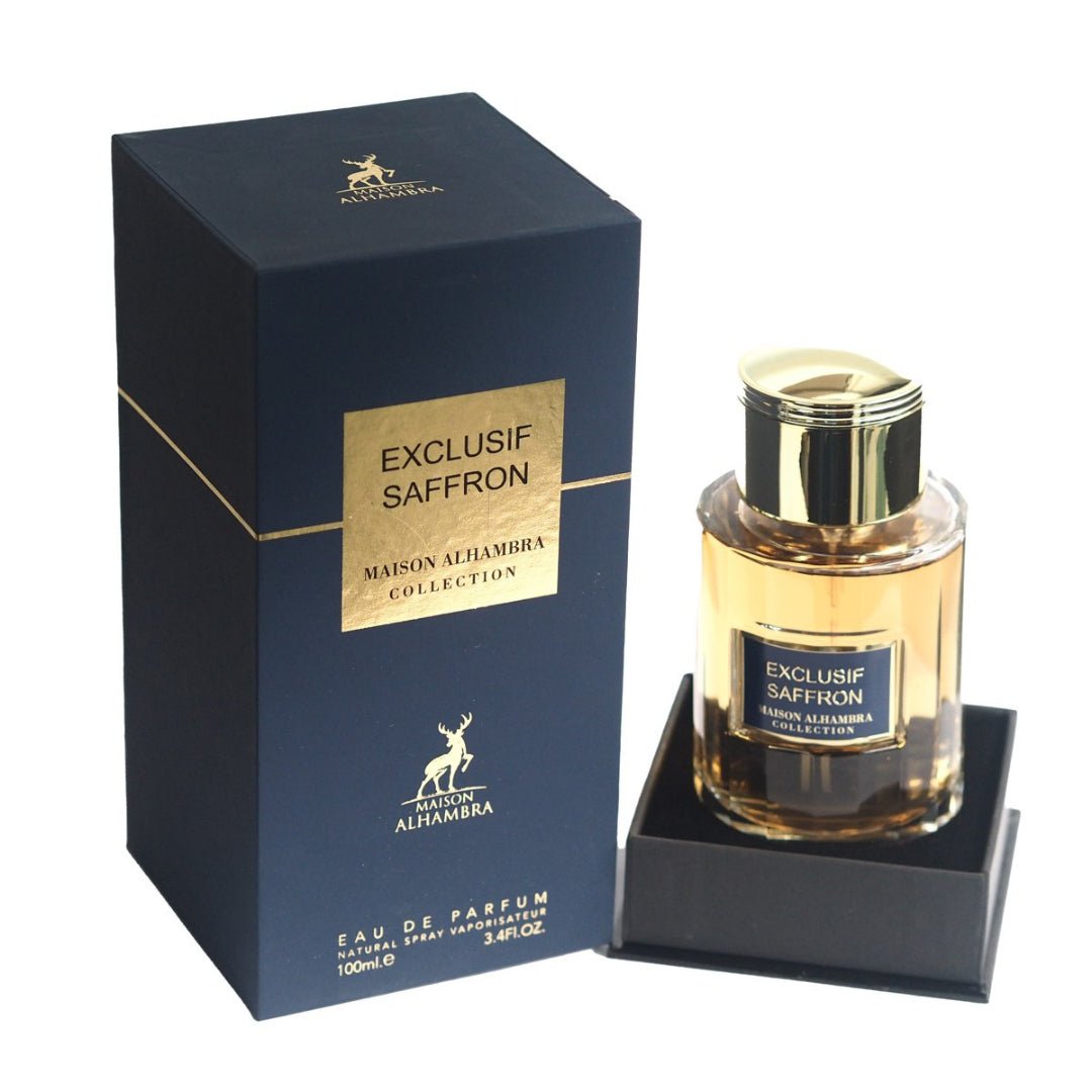 Exclusif Saffron - 100 ml Unisex by Maison Alhambra Indoor Use Guide