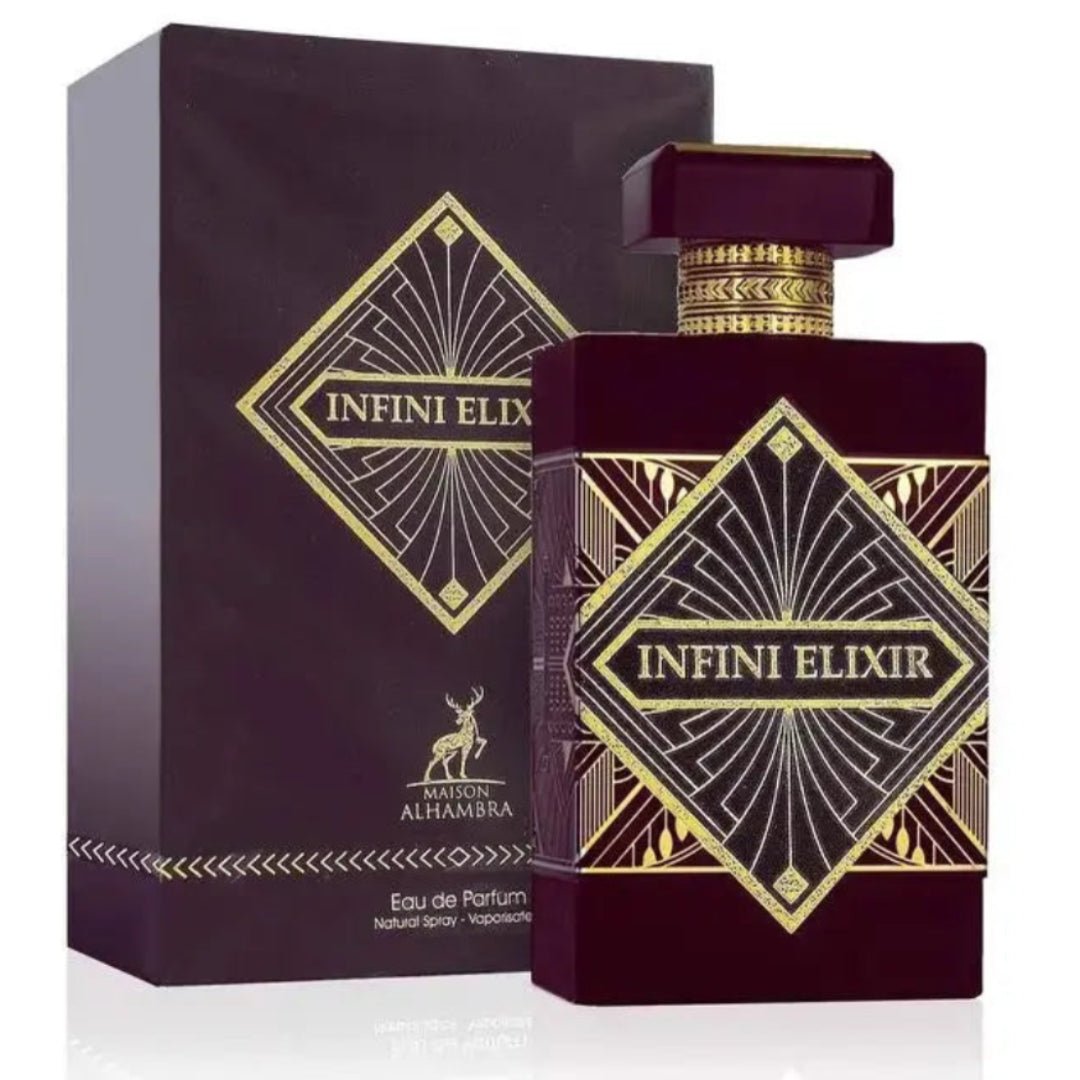 Infini Elixir 100ml EDP Men by Maison Alhambra Indoor Use Guide