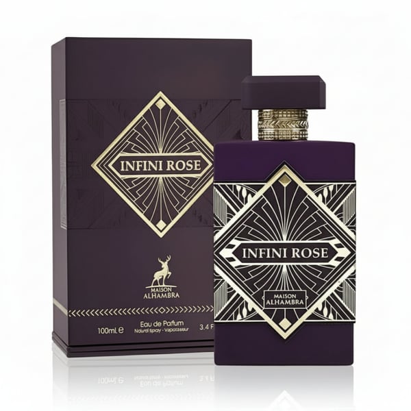 Infini Rose 100ml EDP Unisex by Maison Alhambra Indoor Use Guide