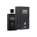 Maison Alhambra Jorge Di Profumo — Black perfume box and bottle with deer logo and text "JORGE DI PROFUMO" | Maison Alhambra Jorge Di Profumo — Kotak dan botol minyak wangi hitam dengan logo rusa dan teks "JORGE DI PROFUMO"