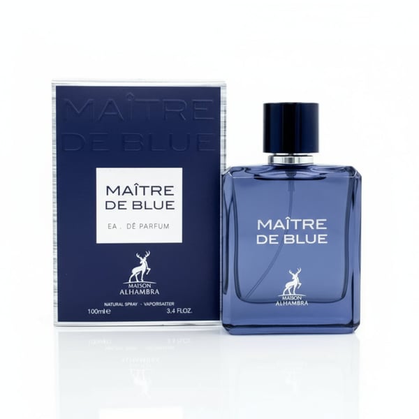 Maitre De Blue 100ml for Men by Maison Alhambra Storage Care Guide