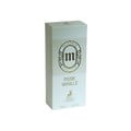 Maison Alhambra Musk Vanille by Maison Alhambra 100ml EDP — A white and cream perfume box with gold accents, featuring the brand logo, "Eau de Parfum" text, and "Musk Vanille" product name. | Maison Alhambra Musk Vanille by Maison Alhambra 100ml EDP — Kotak minyak wangi putih dan krim dengan aksen emas, menampilkan